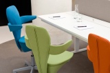 Der Bürostuhl Lei in der Arbeitsgruppe